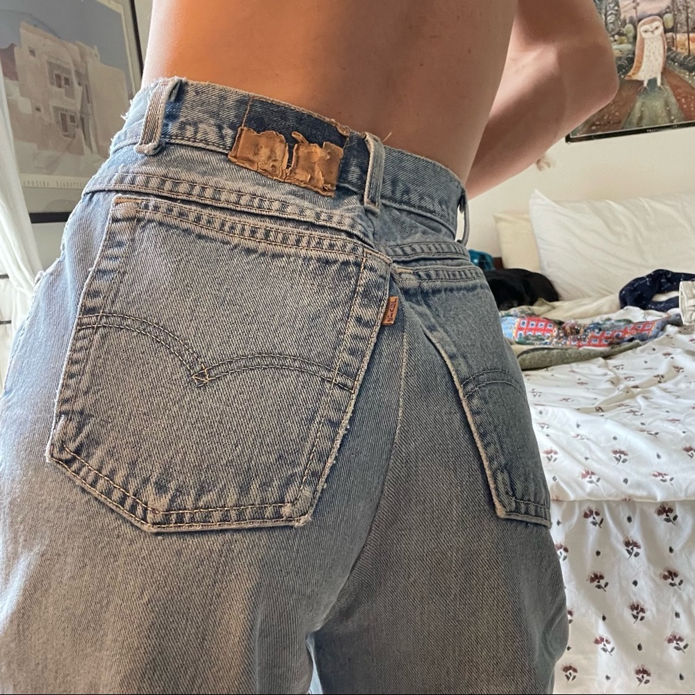 Vintage Reworked Orange Tag Levi’s